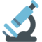 Microscope emoji on Mozilla
